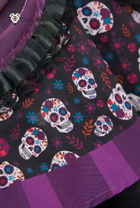 Vestido Gótico Retro de Alta Resistencia para Novia Cadáver, Estilo Europeo Lolita, Novedad para Mujer, Ideal para Halloween y Carnaval
