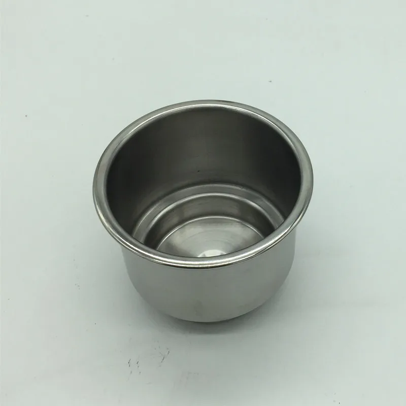 Cup holder drink tea cup placed trough RV yacht table water cup digging hole under stainless steel business vehicle cup bucket