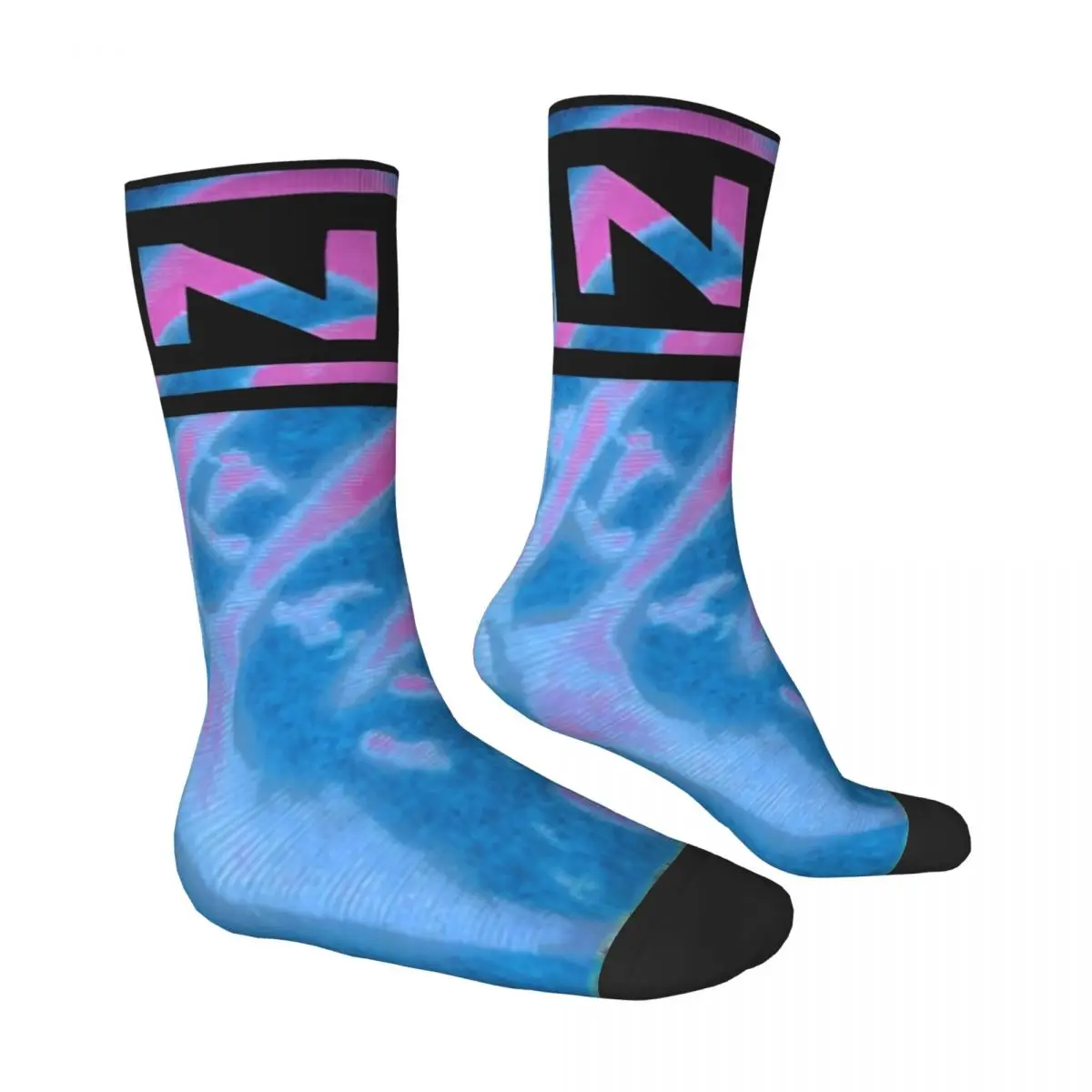 Nine Inch Nails NIN Socks Vintage Stockings Men's Soft Breathable Running Socks Winter Custom Non Slip Socks