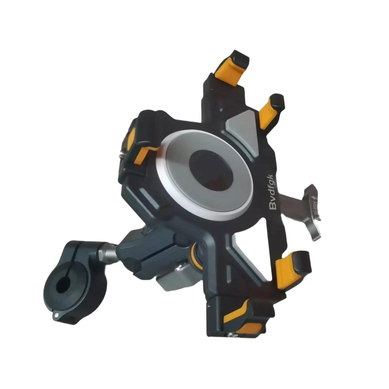 

Motorcycle Phone Mount with Vibration Dampener Scooters Bike Bike Phone Mount Holder Anti Lost Phone Cradle Cell Phone Clamp