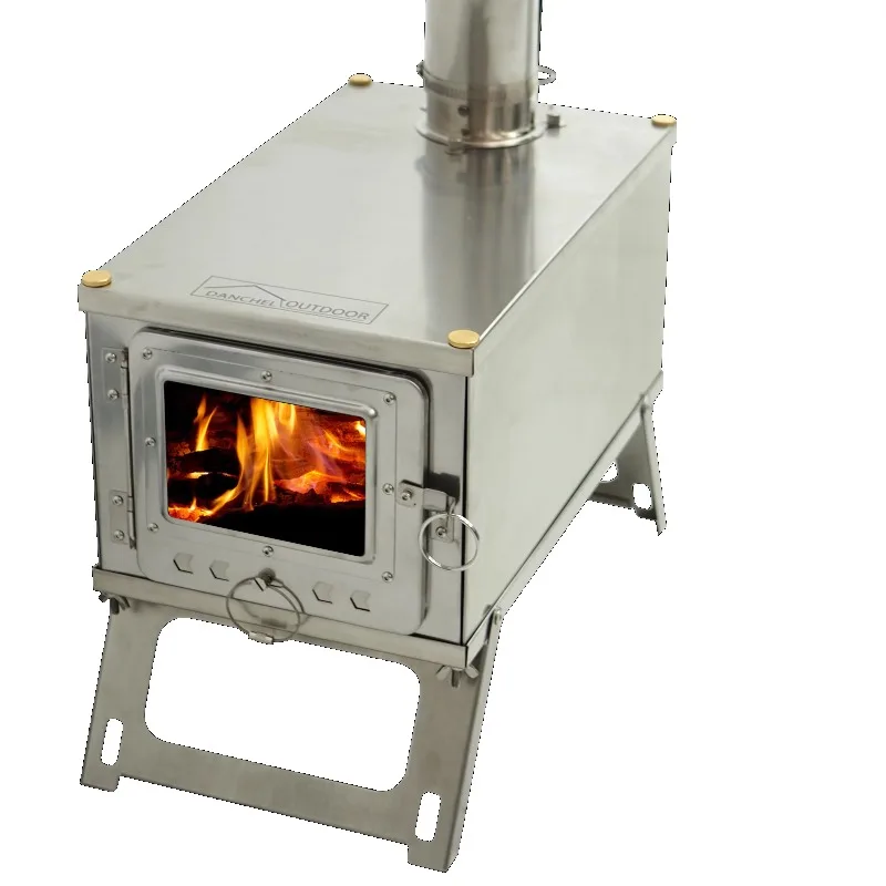 

【Popular】DANCHEL S1 Foldable Tent Stove Outdoor Camping Stainless Steel Stove Wood Burning Hot Cooking Heating Boiling Hot Hikin