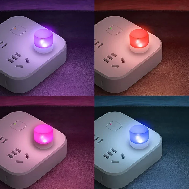 LED Table Lamp Lights Room Plug Usb Light Night Mini Book Reading Decorating Items Warm White Eye Protections Wholesale Bedroom