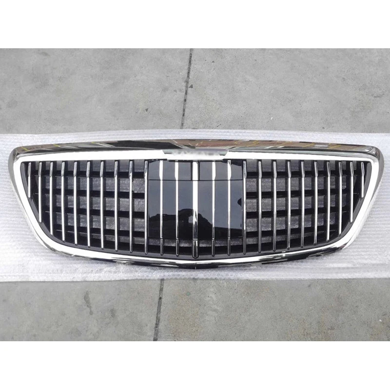 Car styling Middle grille For Mercedes-Benz E-class W213 2016-2020 Maybach front bumper grill Auto Center vertical bar Grille