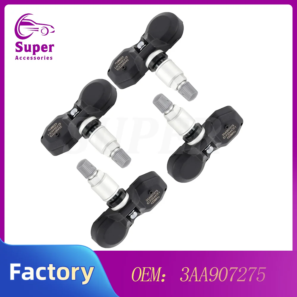 

1/4 PCS Tire Pressure Sensor 3AA907275B for Volkswagen Passat B6 2010-2015 CC 2008-2014 Tiguan 2012-2021