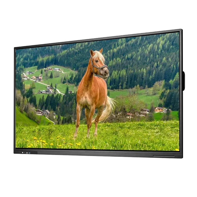 Nano blackboard 86-inch classroom push-pull blackboard electronic whiteboard education and teaching multimedia touch