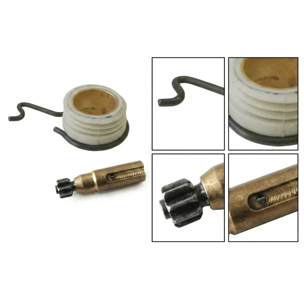 Oil Pump Oiler & Worm For 017 018 MS170 MS180 For M10 For 021 023 025 M30 M50 Chainsaw Power Tools Part