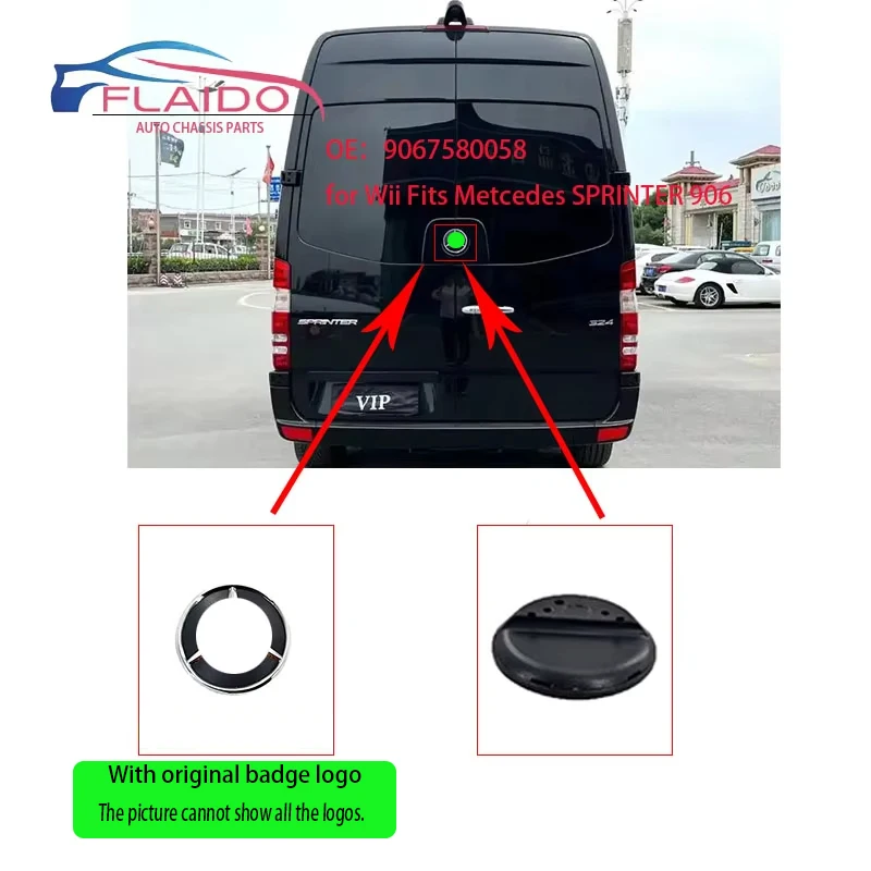 

FLAIDO - FOR BENZ SPRINTER VAN W906 REAR DOOR STAR BADGE EMBLEM 9067580058