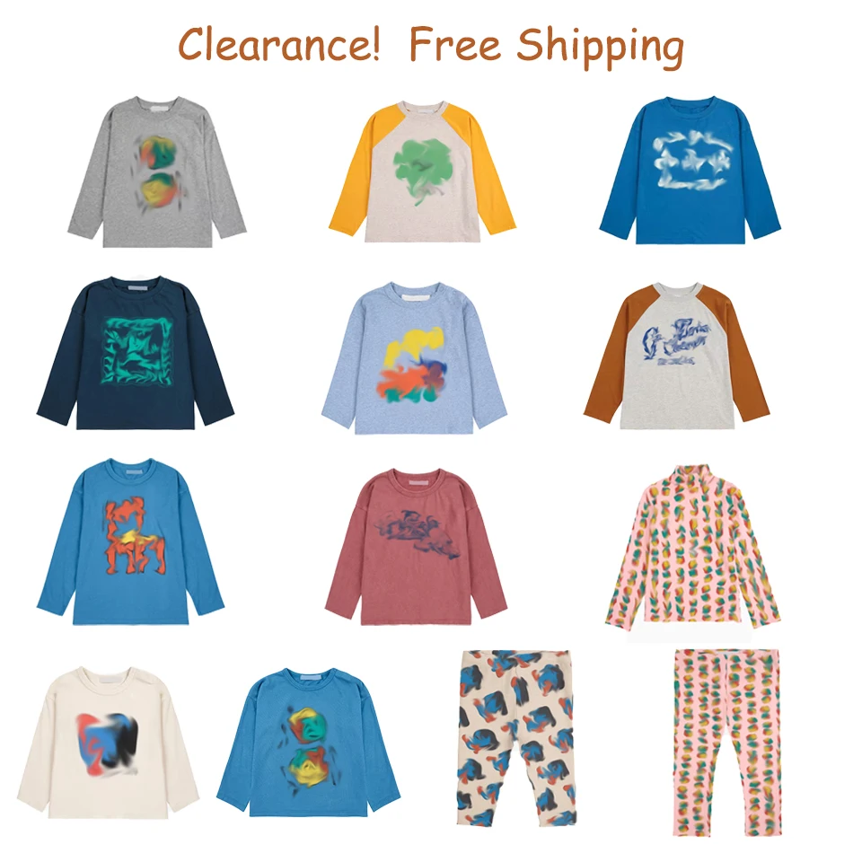 Clearance 26 BC Kids Clothes Girls Sweatshirts Long Sleeve Pants Pullover Sweater Cute Cartton Print Spring Autumn Child Outwear