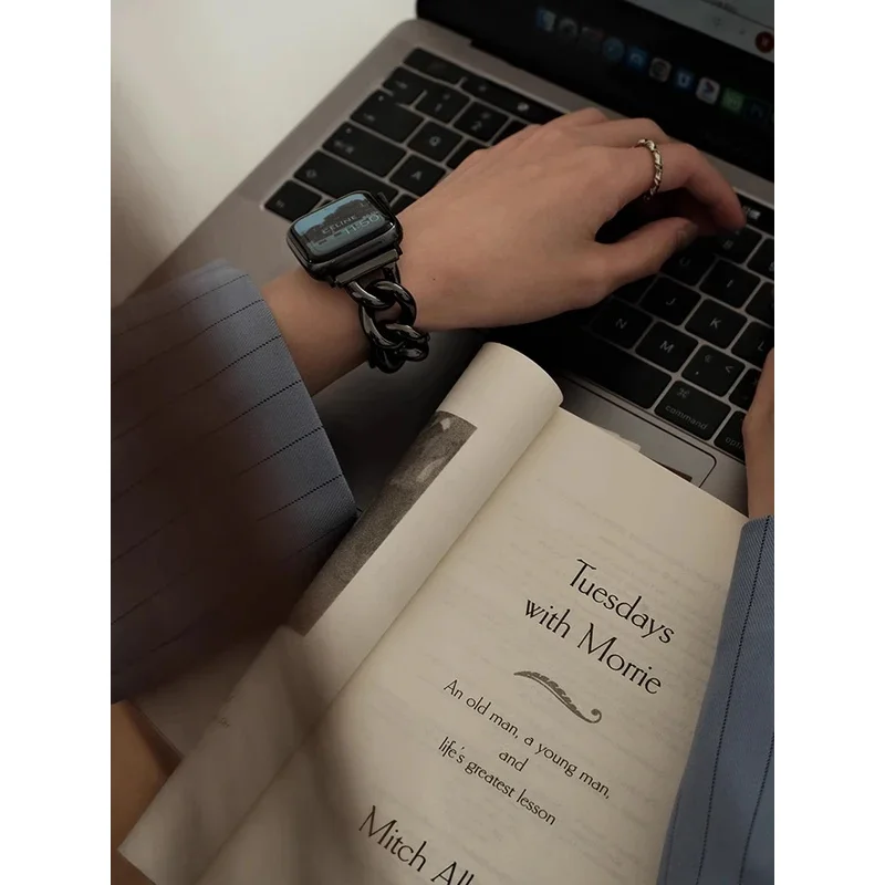 iWatch 울트라 2 10 9 8 7 SE 6 5 4 애플워치 38 40mm 42mm 45 46mm 49mm 용 고급 스테인리스 스틸 밴드 메탈 브레이슬릿 스트랩