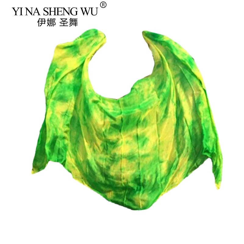 Belly Dance Veils 100% Silk Veils Handmade Gradual Color Veils Can Be Customized Dance Performance Props