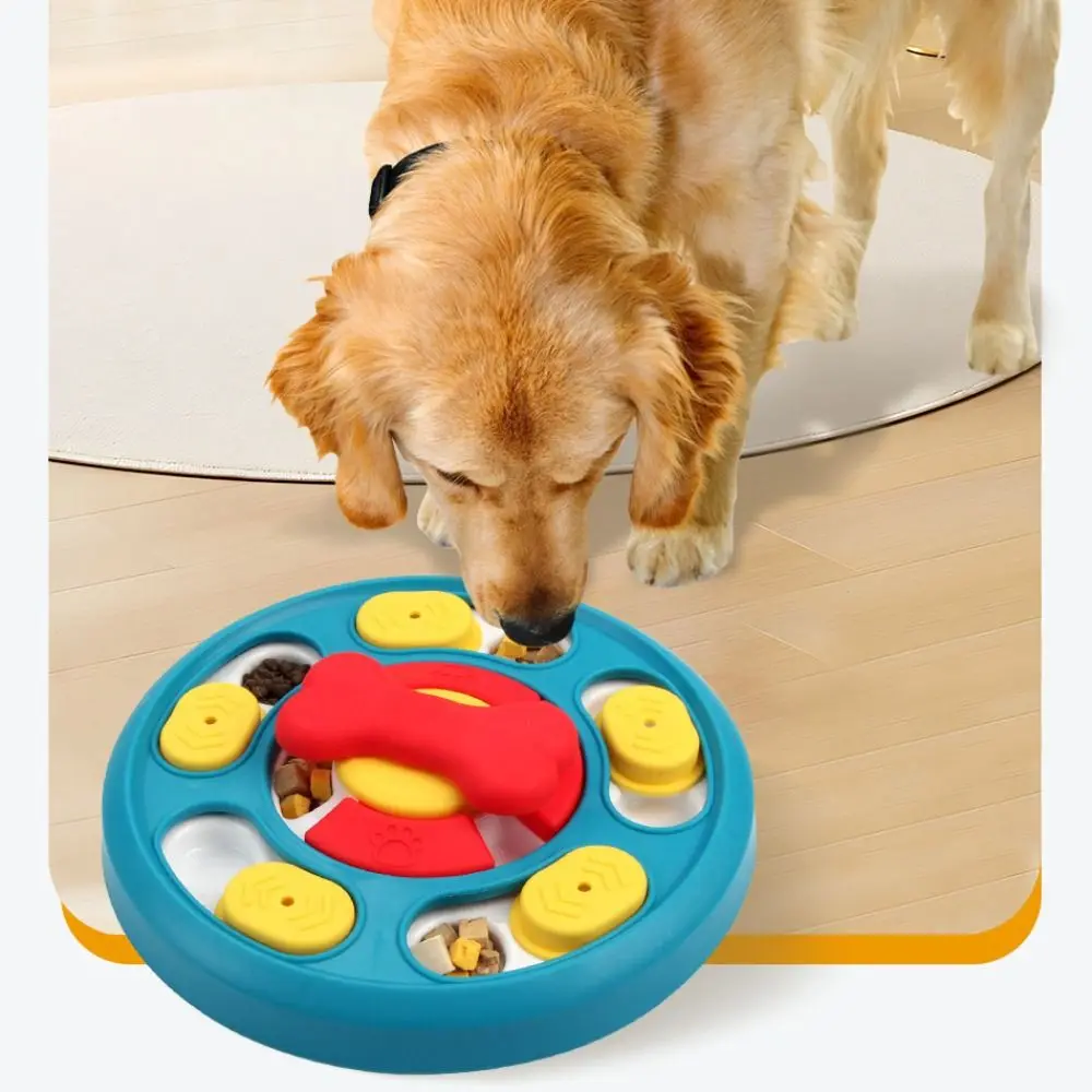 

Pet Supplies Rotating Pet Feeding Toy Interactive Durable Pet Slow Food Bowl Pet Leakage Tray Gift