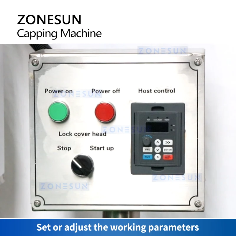 ZONESUN Automatic Capping Machine Ring Pull Crown Cap Sealing Beer Bottle Closure Equipment Olive Oil Packaging ZS-XG440L