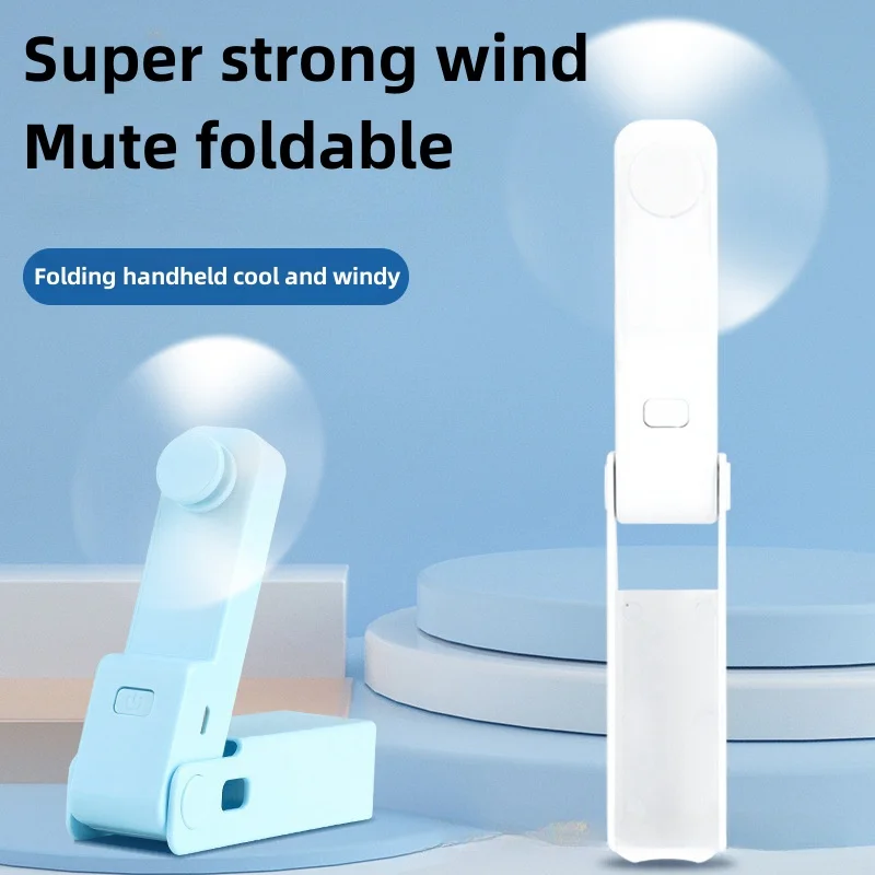 

1 USB Desktop Folding Mini Fan With Three Adjustable Wind Speeds, Ultra Long Battery Life, Outdoor Handheld Portability