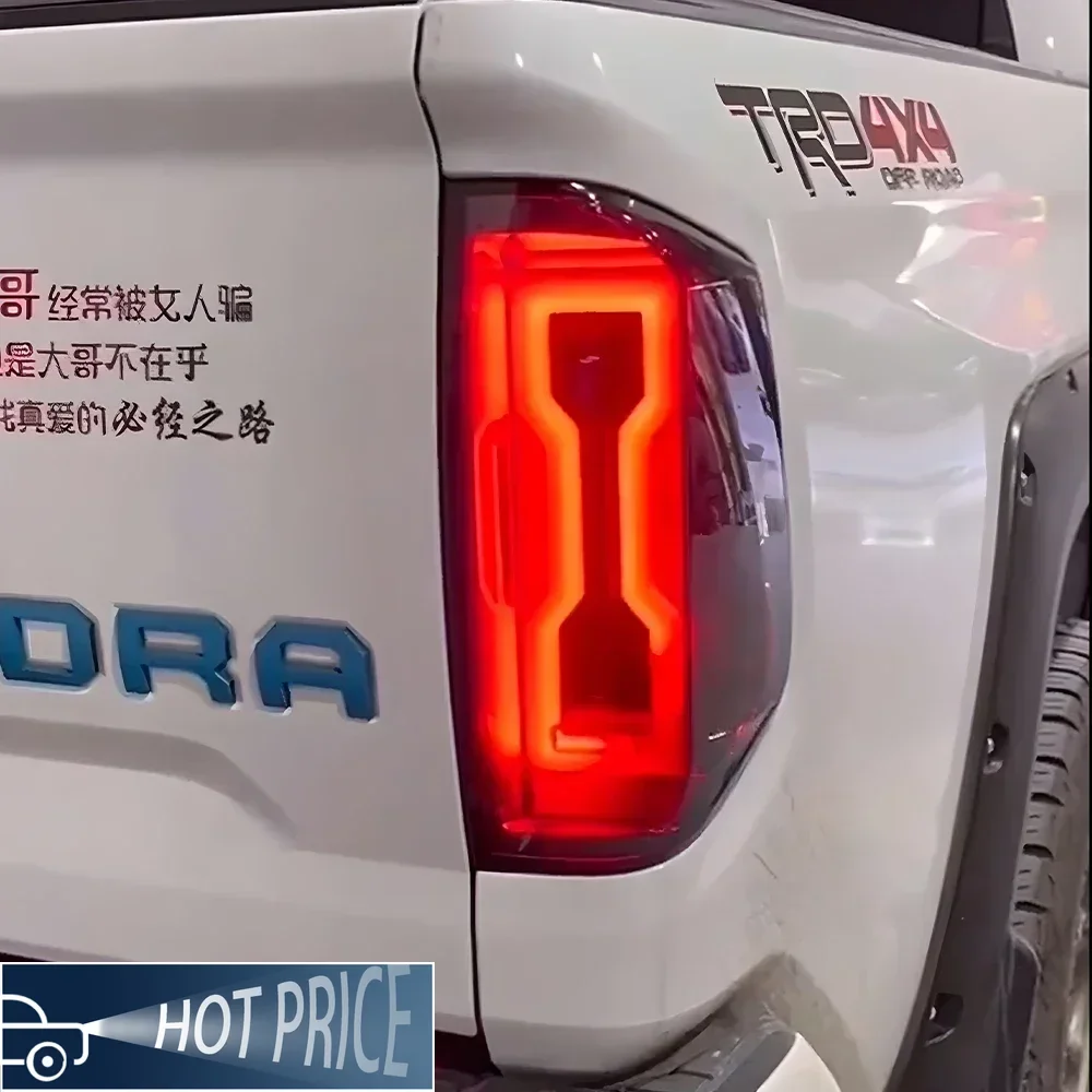 

For Toyota Tundra 2014-2021 Auto Back Lamps Upgrade Fog Brake Turn Signal Tool Accessories LED Car Taillights Assembly