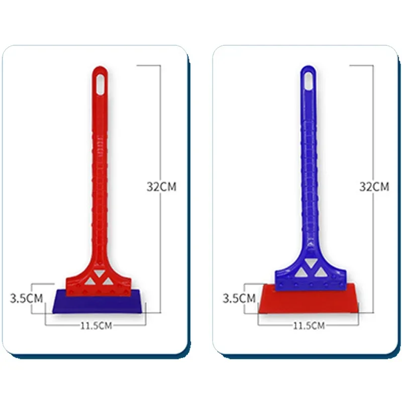 

Car Window Soft Rubber Blade Squeegee Wiper Winter Windshield Trucks Roofs Snow Removal Shovel Tool