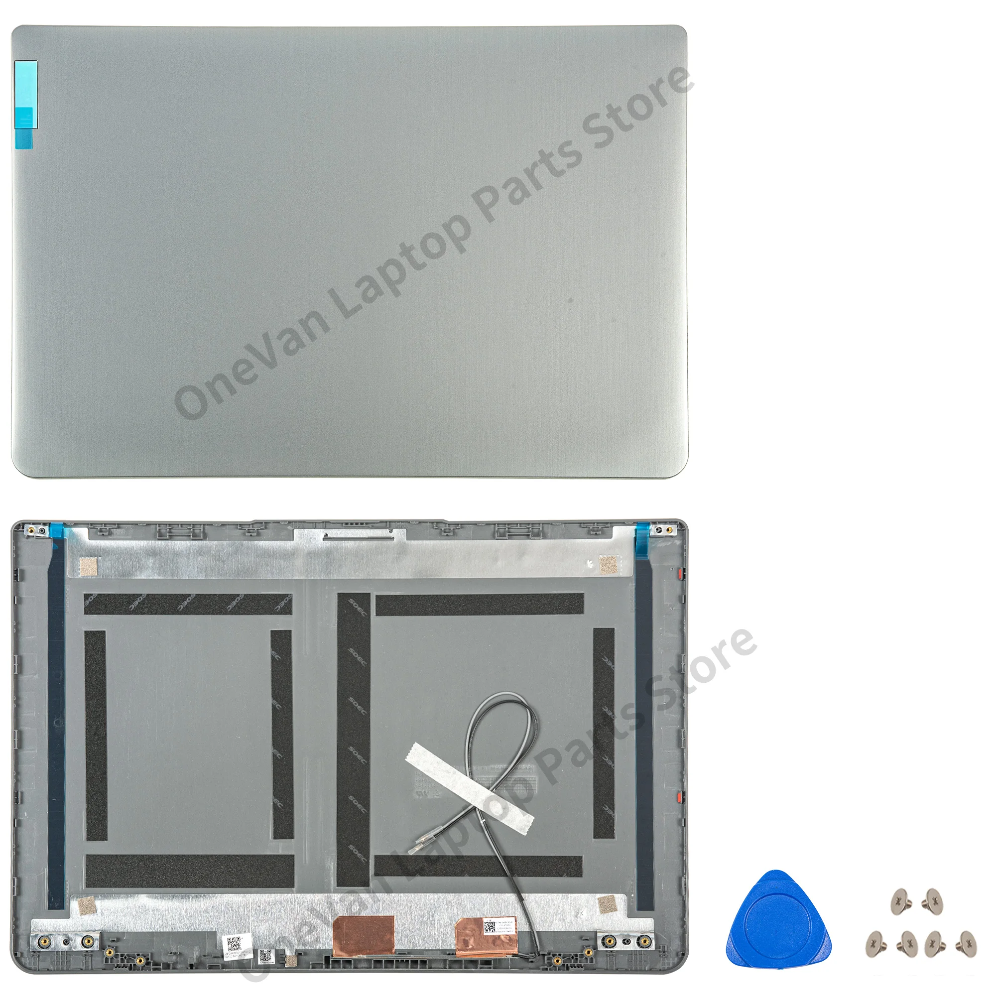 New LCD Back Cover Bezel hinges Palmrest Bottom Case For Ideapad 14s 3-14ITL6 3-14ALC6 2021 Parts Repair HS460 14inch