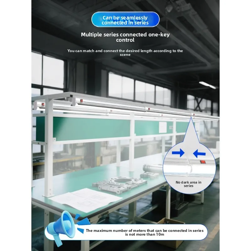 Workbench lighting, mobile phone quality inspection and maintenance desktop plug-in strip