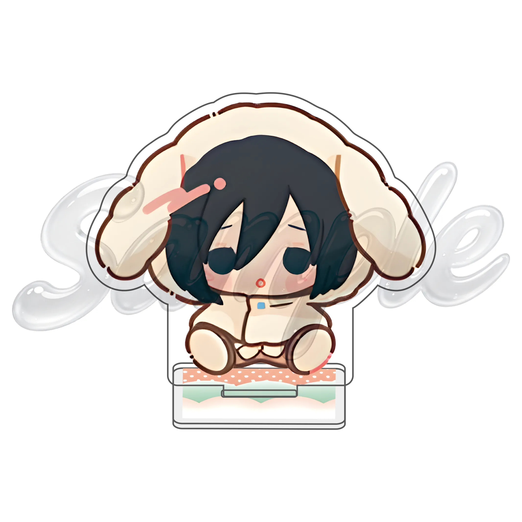 Anime Attack on Titan 10cm Acrylic Stand/Keychain Tabletop Decorations Eren Yeager Accessories Decor Gifts Exquisite Product