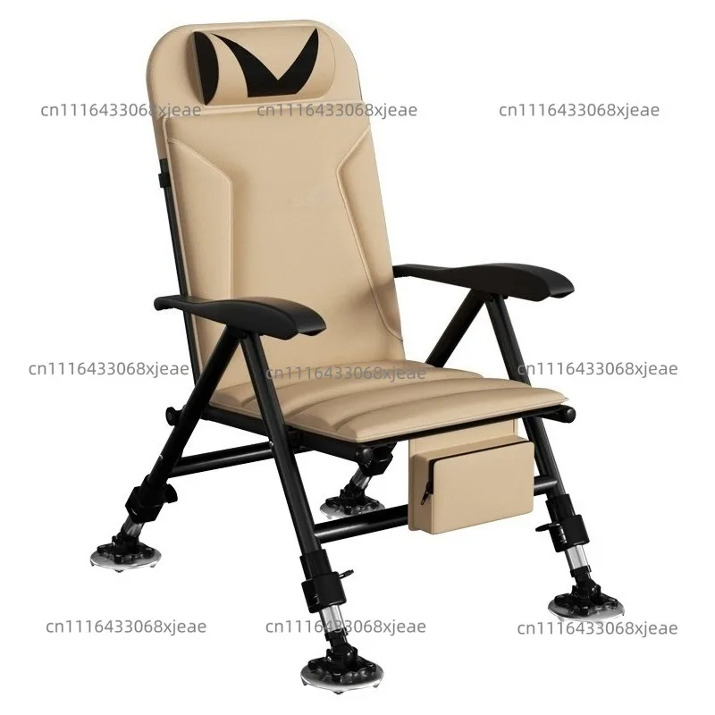 european-style-foldable-fishing-chair-adjustable-reclining-outdoor-camping-chair-for-anglers