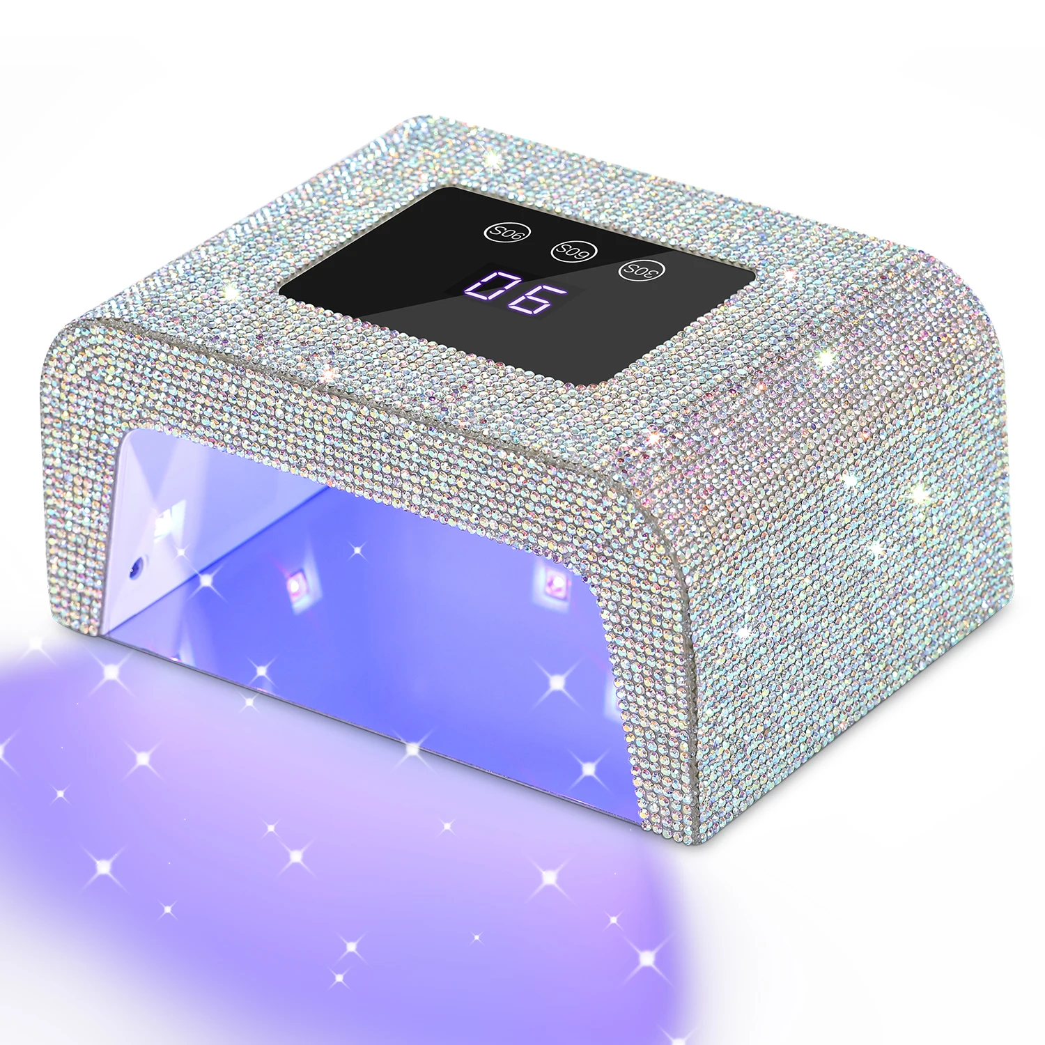 H8 UV LED Nail Lamp For Drying Gel Nail Polish Professional 15 LEDS Nail Dryer Light With Touch Screen Timer Auto Sensor