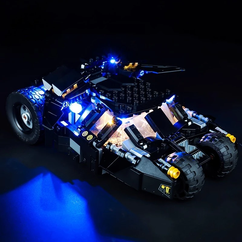 No Model LED Lighting Set Suitable for LEGO DC Batman Batmobile Tumbler Scarecrow Showdown 76239(Not Included Building Blocks)