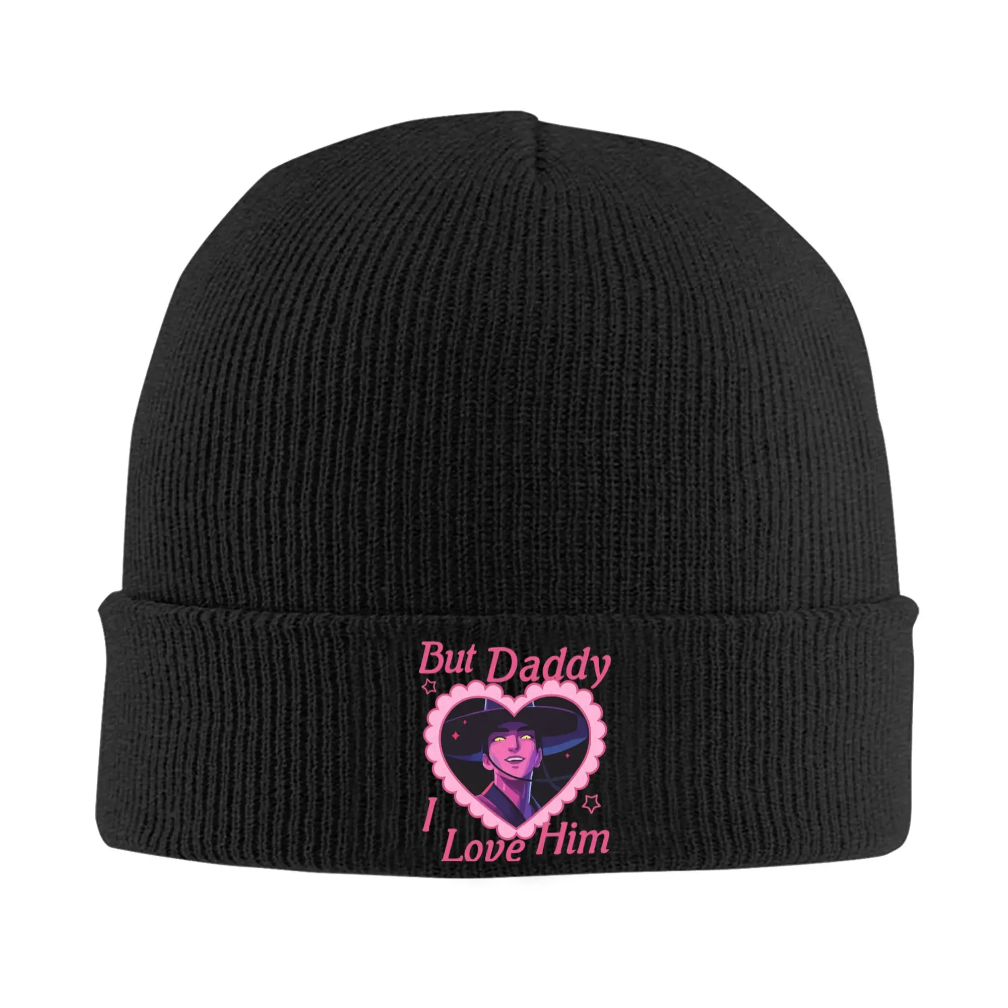 

But Daddy I Love Him Saja Boys Jinu Вязаная шапка Kpop Demon Hunters Хип-хоп Кепки Мужские Kpop Шапки-бини Зимние теплые шапки с капюшоном