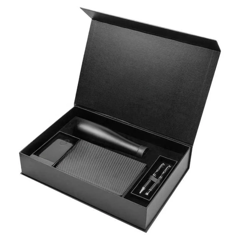 

Supplies Notebook Power Vacuum Cup Carbon Fiber Pen Gift Set Business Enterprise Gifts