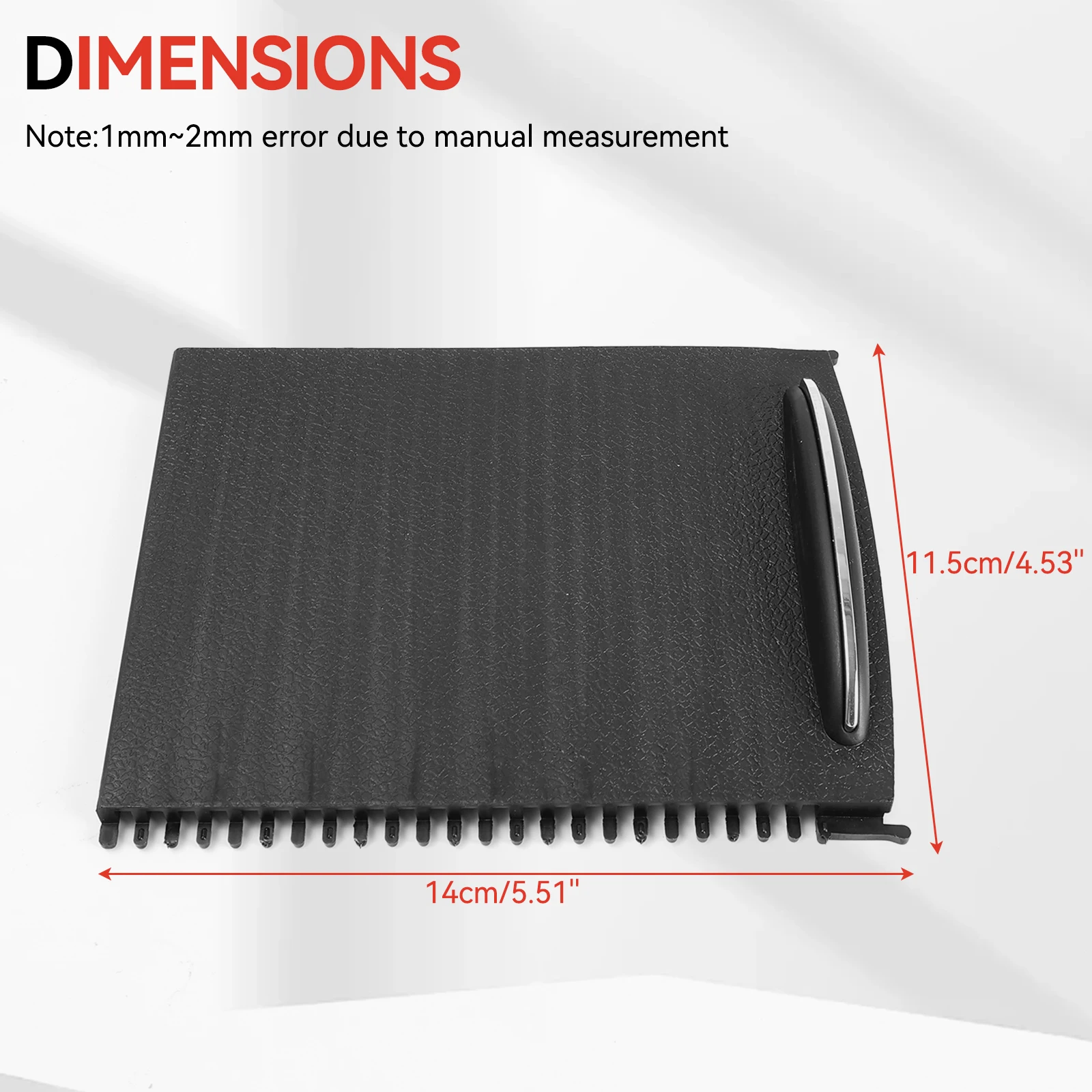 2036800123 سيارة مركز وحدة التحكم انزلاق مصاريع حامل الكأس لوحة المياه غطاء الأسطوانة صالح لمرسيدس بنز C الفئة W203 2000-2007