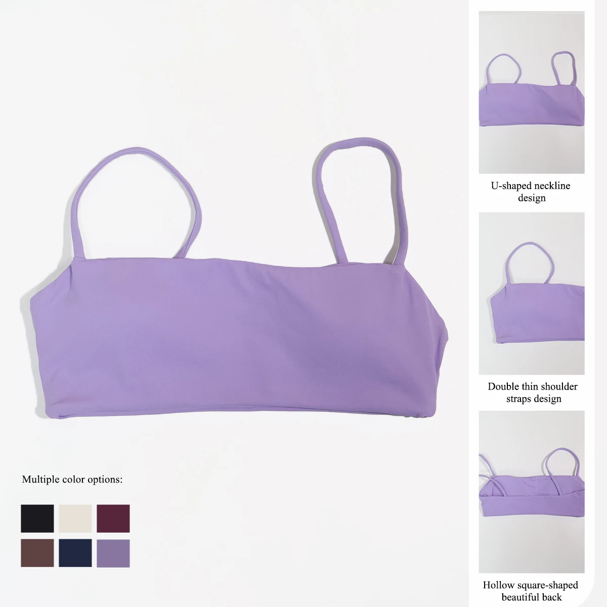 Ctenkevet New Summer Quick-drying Yoga Bra, Woman's Fitness Push-Up Bra Women's Outdoor Sports Underwear Woman's Gym Crop Top view 3