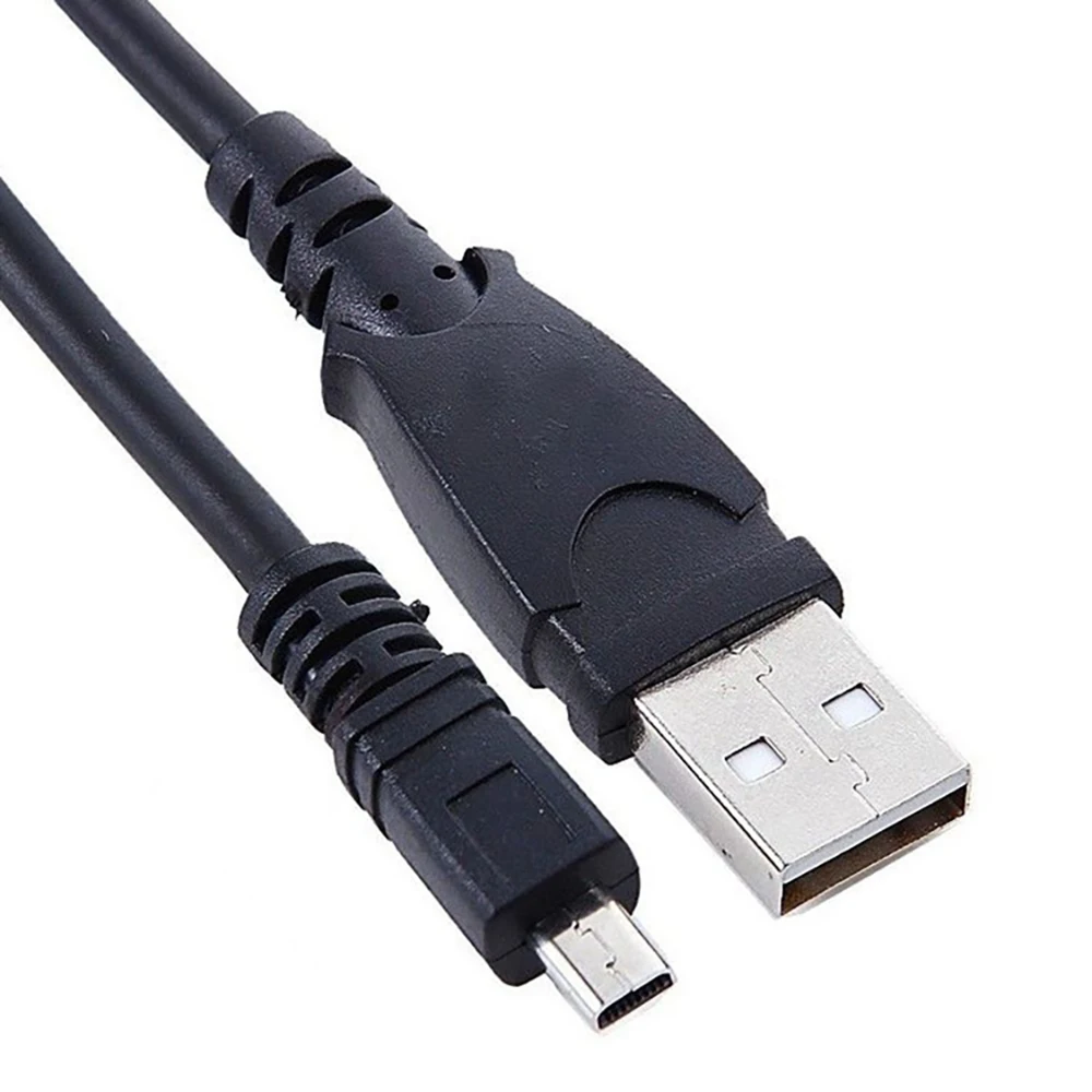 for NIKON SANYO UC-E6 Digital Camera Cable Mini 8P Cord for CoolPix Fuji Panasonic Olympus Sony Data Transfer Charging Wire