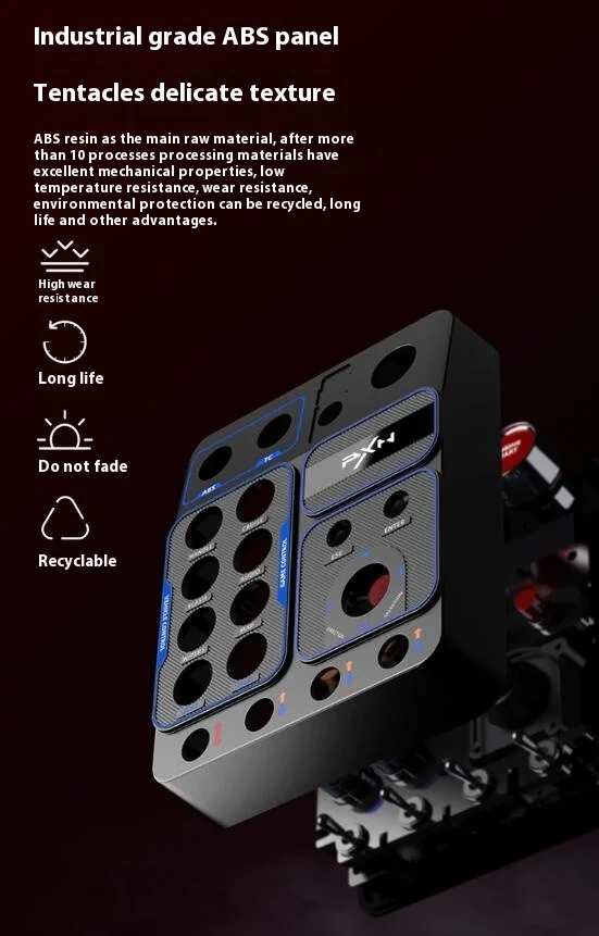 Imagem -05 - Pxn Cb1 Simulador de Corrida Caixa de Controle Central Multifuncional Caixa de Controle Chave Rgb para Simulador de Caminhão Euro Acessório de Jogo de Corrida