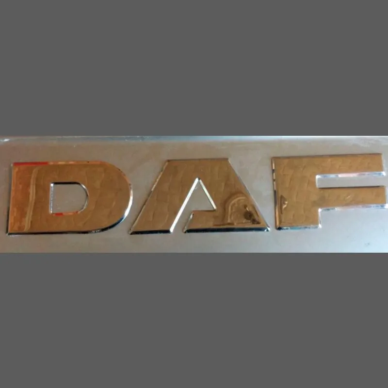 Daf XF 106 Compatible Front Lettering Chrome-WN Inox WND218