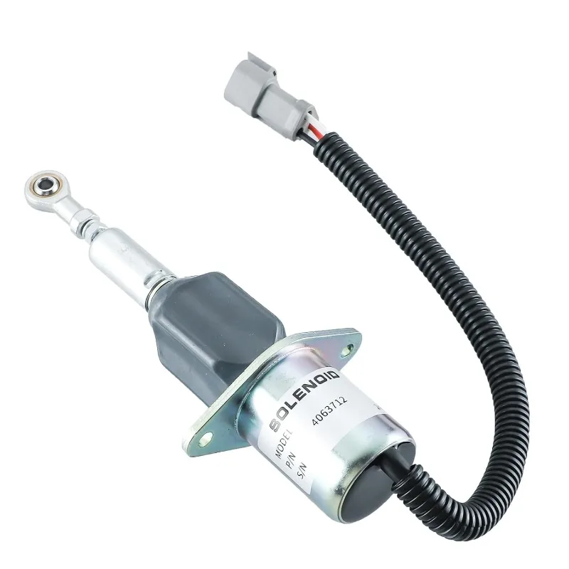 

4063712 SA-5030-24 6743-81-9140 600-815-9150 For Cummins Engine Komatsu PC300-7 PC360-7 PC355 Fuel Shut Off Solenoid Excavator