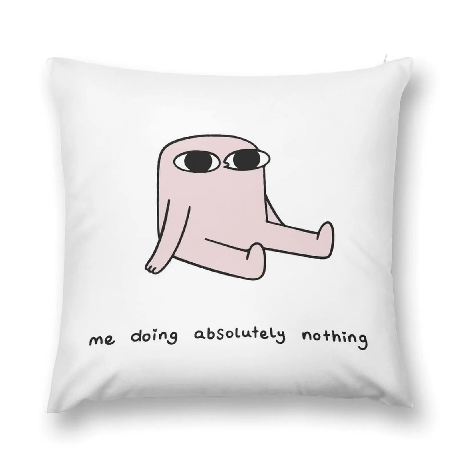 Ketnipz Doing Nothing Throw Pillow Sofa Covers For Living Room Elastic Cover For Sofa Anime pillow