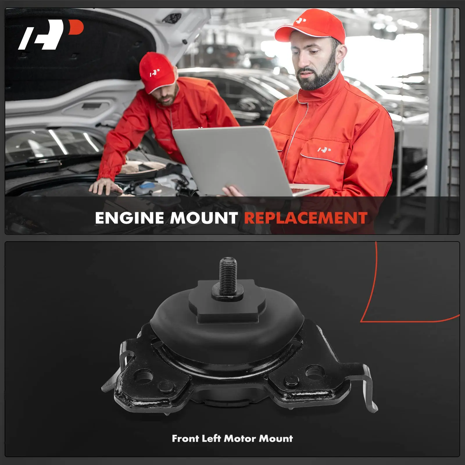 A-Premium Front Left Driver Side Engine Motor Mount for Lexus GX460 2010-2023