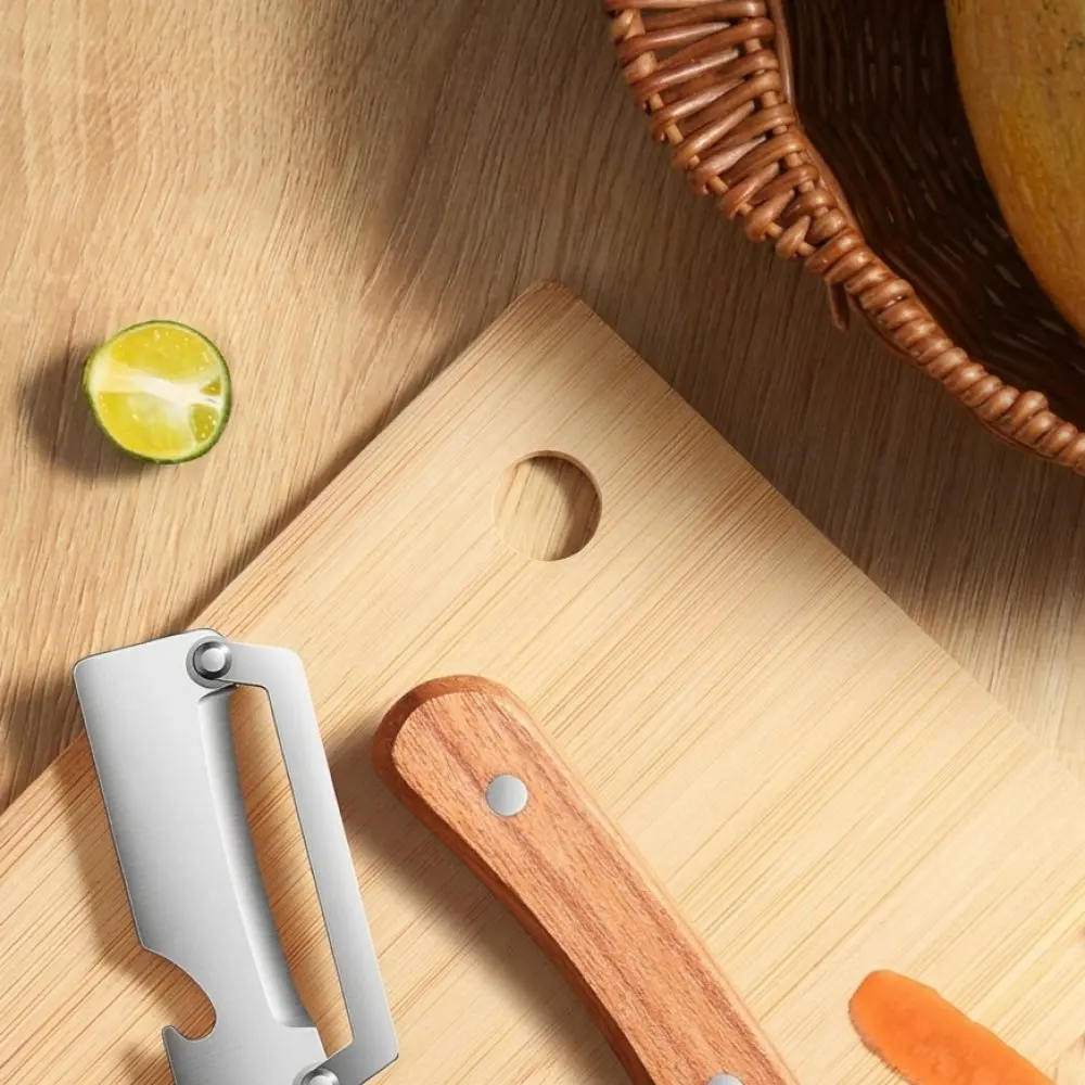 Durable Stainless Steel Peeler Multifunctional Manual Kitchen Vegetable Slicer Fruit Grater Shredder Potato Peeling Device