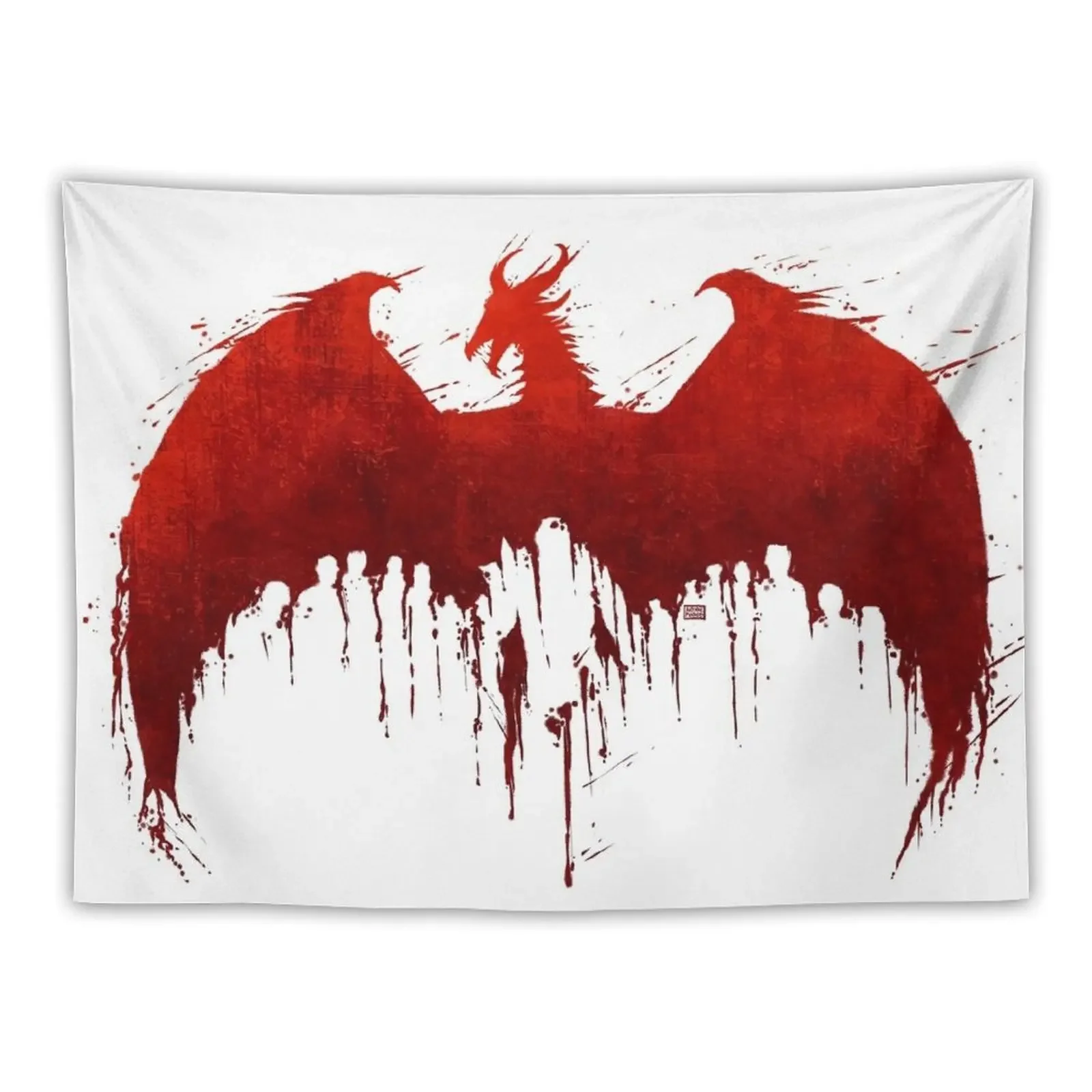 

Dragon Age II Blood Dragon V1 Tapestry On The Wall Home Decorating Tapestry