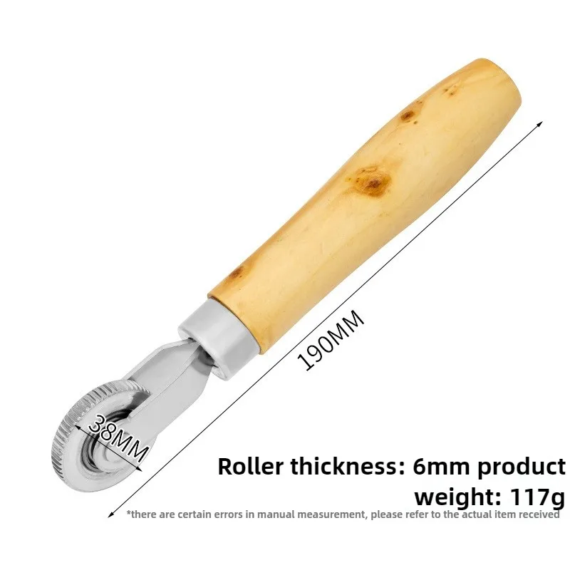 

Автомобильная деревянная ручка, пластиковая ручка, инструмент для ремонта шин, прижимной ролик, 6 мм, холодный патч, автомобильные аксессуары