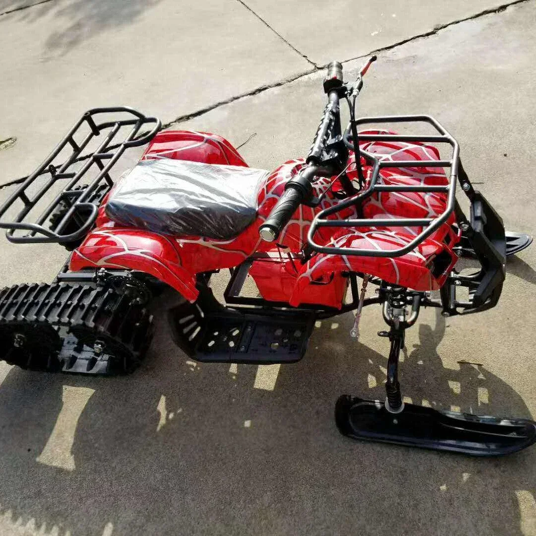 

2022 the Most Popular Kids Electric Snowmobile Snowscoot Ski Snow Vehicle Moto for Sale