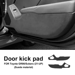 KUNGKIC For Subaru BRZ Toyota GR86 2021 2022 2023 2024 2025 Suede Protective Sticker Pad Protect Interior LHD RHD Accessories