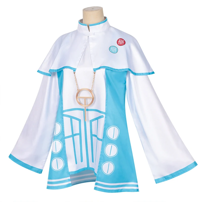 Mesmerizer Miku Nun Cosplay Costume Wig Anime Don’t Believe in T feat Pinocchio Pink Blue Outfit Women Halloween Party Dress Se view 3