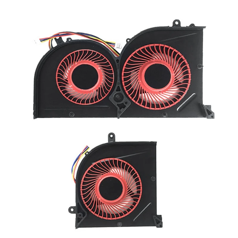 Laptop Cpu & Gpu Cooling Fan For MSI GS63VR GS73VR MS-17B1 Stealth Pro CPU BS5005HS-U2F1 GPU COOLER Fan