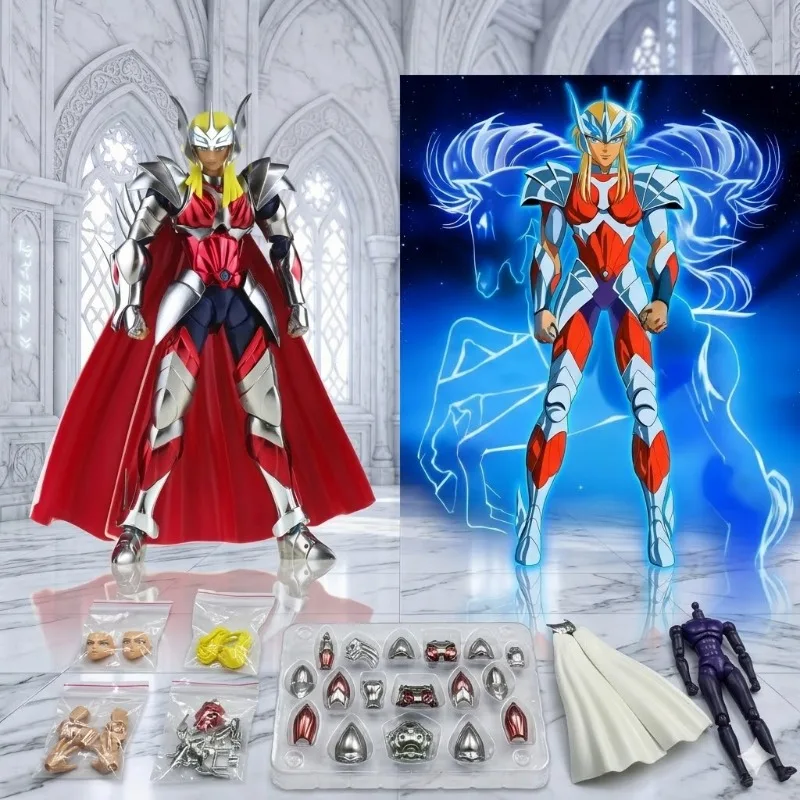 【Envío en 9H】Nuevo en Stock JMSaintSeiyaMythClothEX2.0 Merak Beta Hagen Asgard/GodWarrior Caballeros del Zodíaco Figura Modelo Armadura Metálica