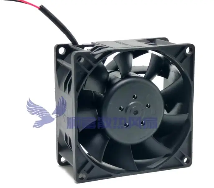 ADDA AS08024DB389100 DC 24V 0.60A 80x80x38mm 2-Wire Server Cooling Fan