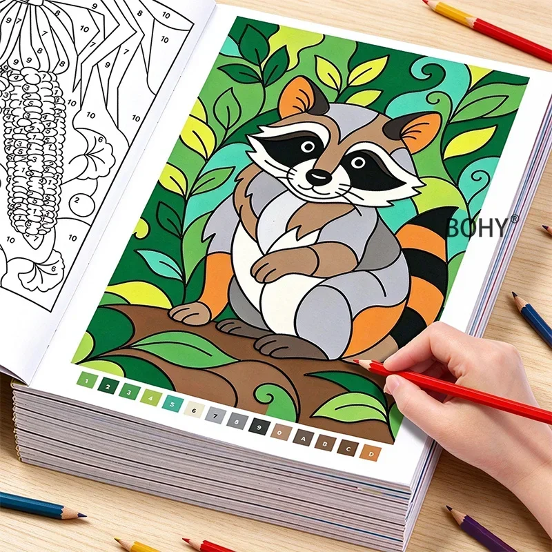 1 Adult Stress Relieving Digital Coloring Book, Include Themed Patterns As Christmas Trees, Halloween Haunted Houses, 32 Pages