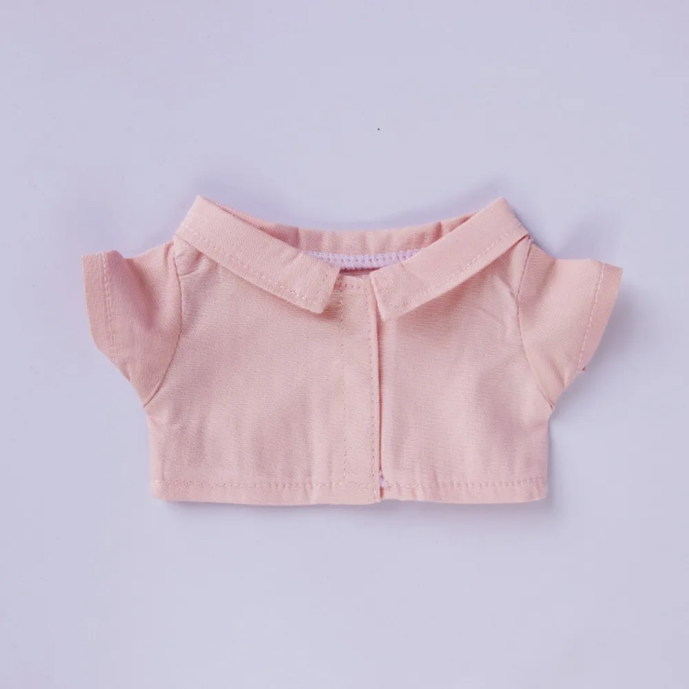 الملابس الملابس ل 10/15/20 سنتيمتر المعبود اكسسوارات الصلبة قميص التلبيب قميص الملابس عادية التلبيب قميص لطيف قميص صغير هدية