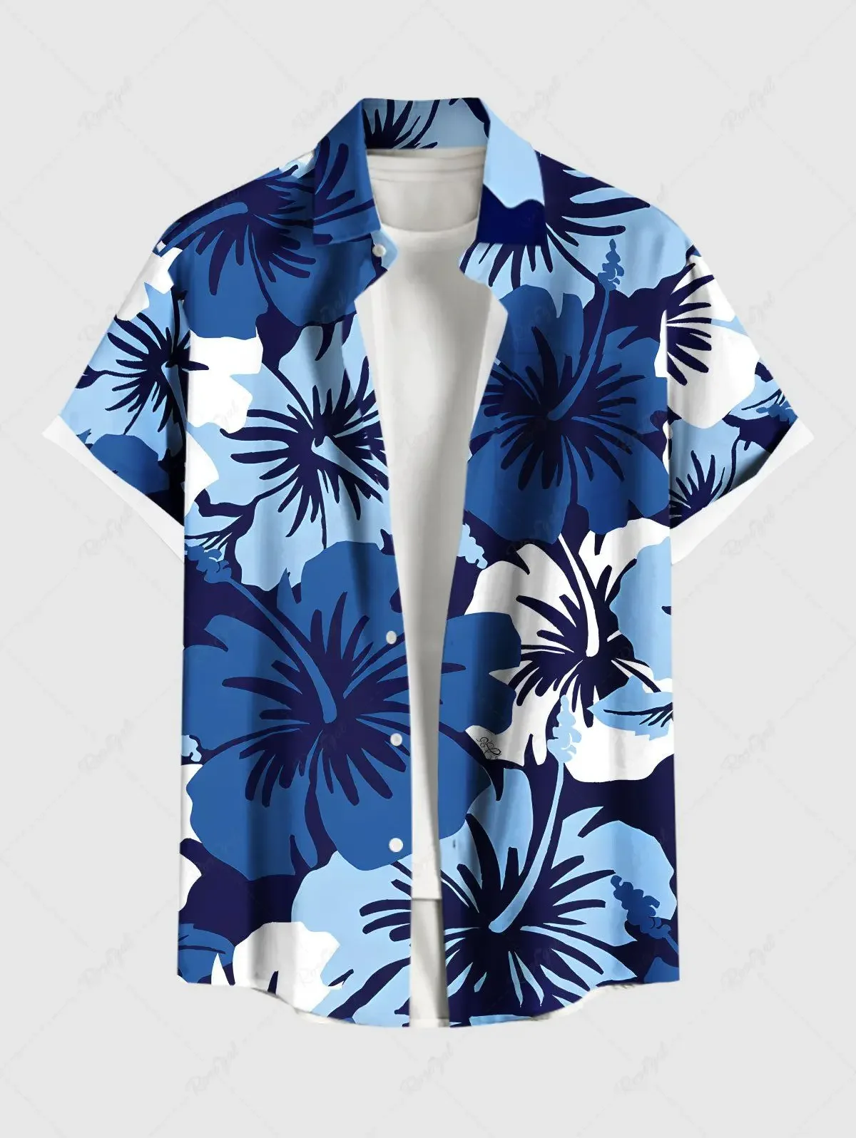 Hawaiian Men's Summer Shirts, 3D Printing, Short Sleeves, Buttons, Lapel, Oversized Tops, Men's Casual Shirts, 2025