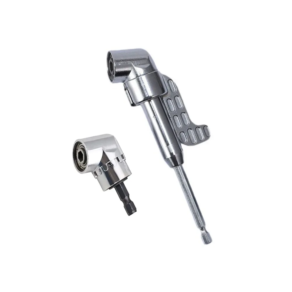 

Short/Long Drill Adapter Attachment Magnetic Socket 105/90 Degree Chuck Adapter Holder Adjustable Flexible