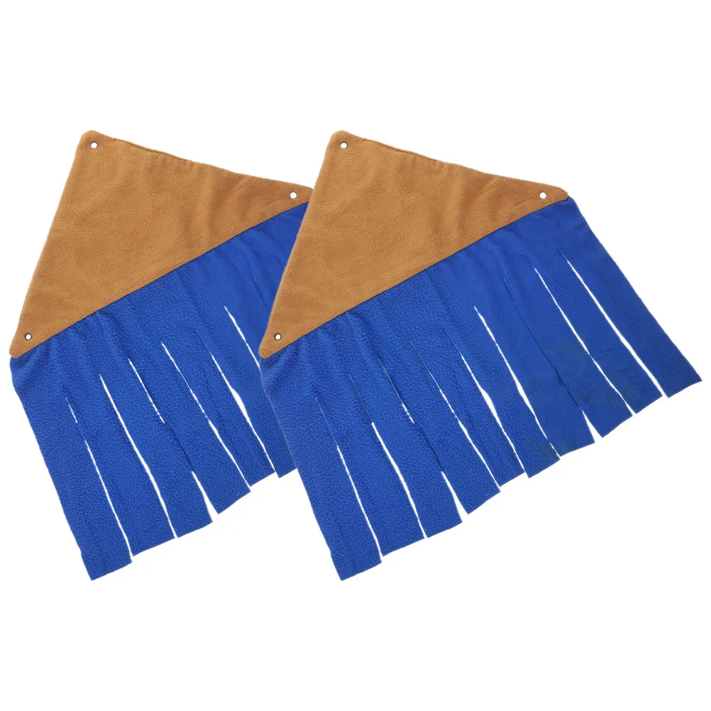 

2Pcs Pet Cage Hideout for Small Animals Cotton Guinea Pig Corner Hideaway Breathable Comfortable Hamster Rat Bunny Chinchilla