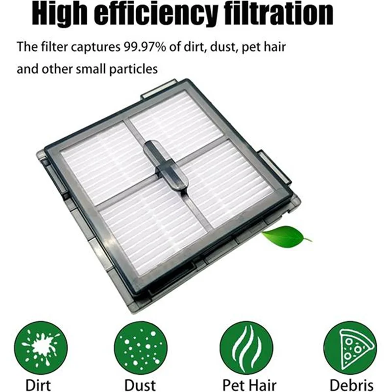 A66T-Scatola della polvere con filtri per Roborock Q10 VF/Q10 VF+ /Q10 PF+ /Q10 S5/Q10 S5+ /Q10 X5/Q10 X5+ Pezzi di ricambio Aspirapolvere